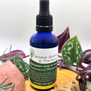 Aromatherapy Facial Oil with Frankincense & Patchouli, 50ml