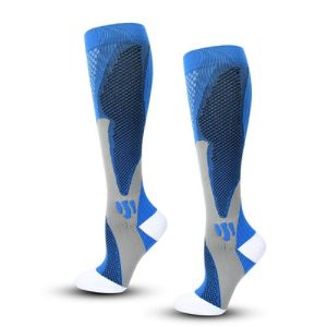 Unisex Sports Compression Socks - Blue
